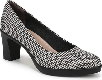black/bone houndstooth