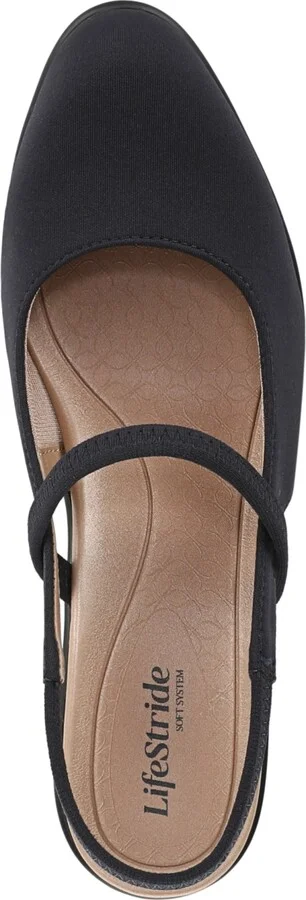 LifeStride Women's Evoke Block Heel Slingback Pumps - Image 4