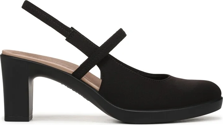 LifeStride Women's Evoke Block Heel Slingback Pumps - Image 6