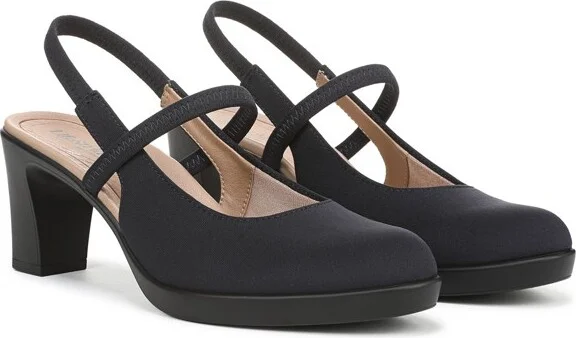 LifeStride Women's Evoke Slingback Pump Black 11 M - Image 3