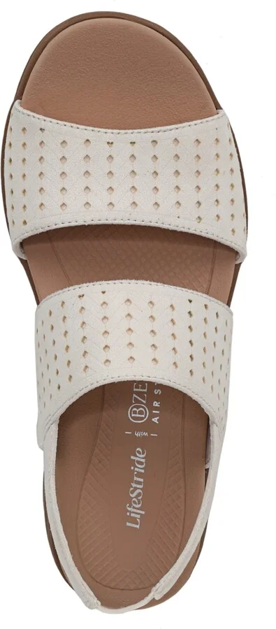 LifeStride Women's Festive Washable Slingback Wedge Sandals - Image 8
