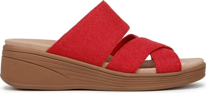 LifeStride Women's Fiona Washable Strappy Slide Wedge Sandals - Image 2