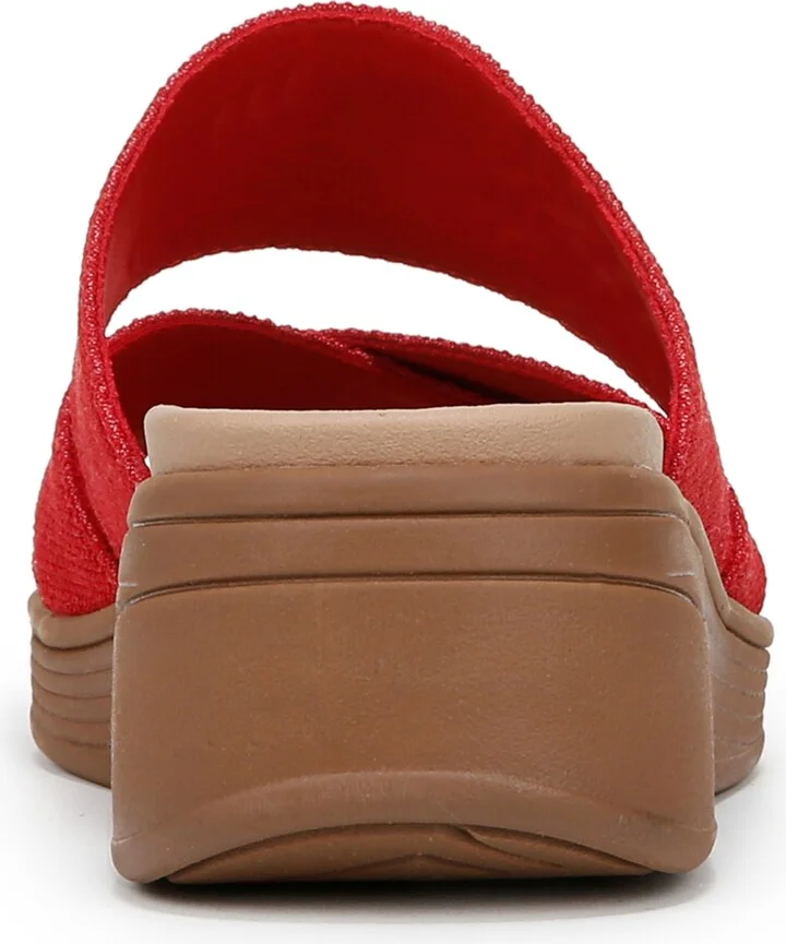 LifeStride Women's Fiona Washable Strappy Slide Wedge Sandals - Image 3