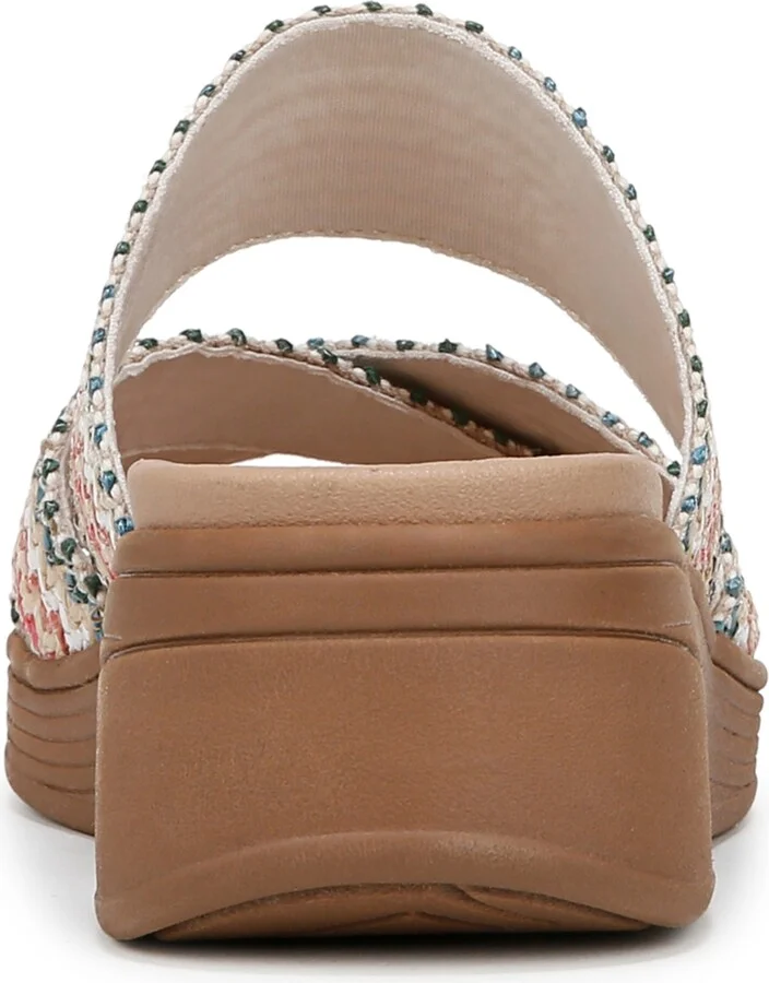 LifeStride Women's Fiona Washable Strappy Slide Wedge Sandals - Image 9