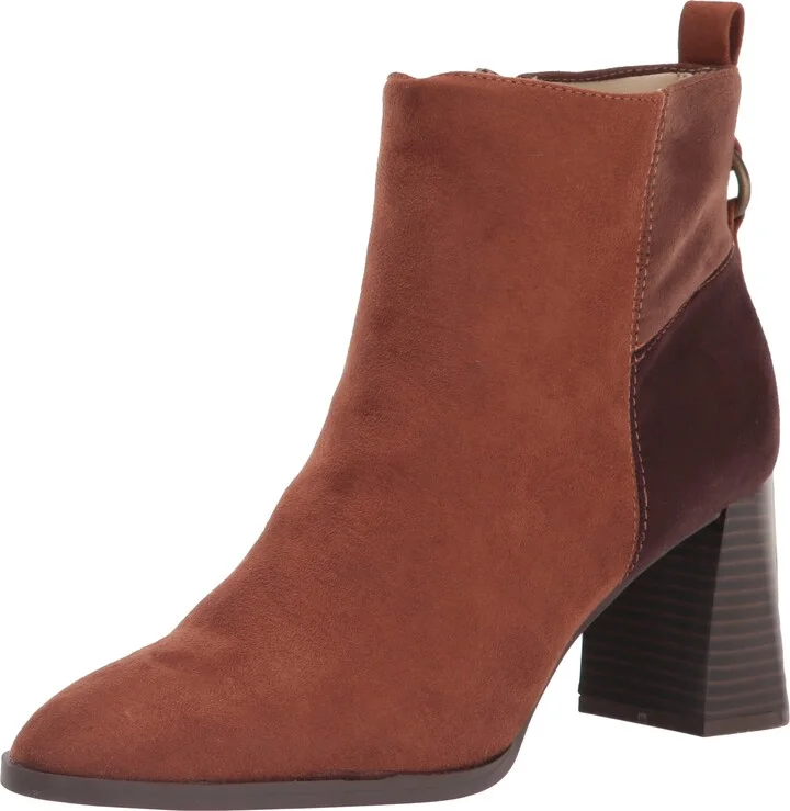 LifeStride Womens Foxy Ankle Boot Walnut Brown 8 W
