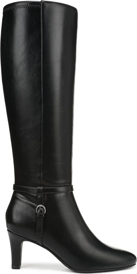 LifeStride Women's Galant Extra Wide Calf Zip Tall Dress Boots - Image 2