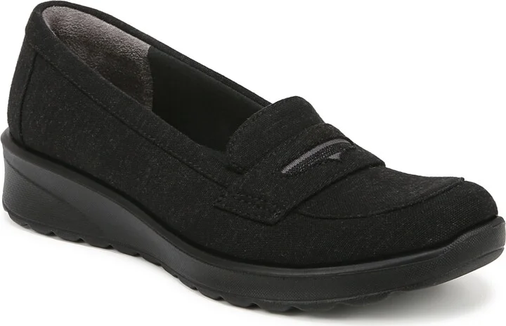 Black Stretch Linen