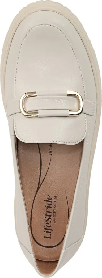 LifeStride Women's Geneva-Bit Closed Round Toe Platform Loafers - Image 8
