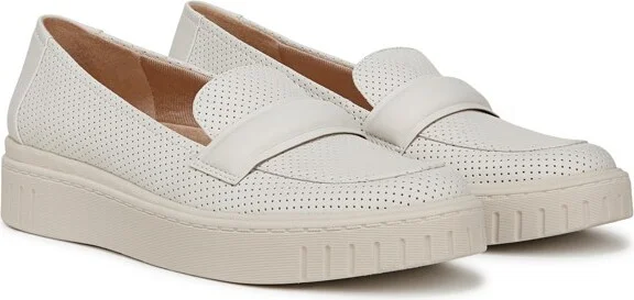 LifeStride Women's Geneva Chop Loafer Cloud White 11 W - Image 2