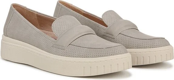 LifeStride Women's Geneva Chop Loafer Cloud White 11 W - Image 3