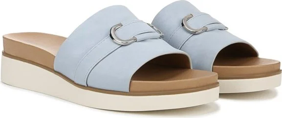 LifeStride Women's Genevieve Slide Sandal Tan 8.5 W - Image 3