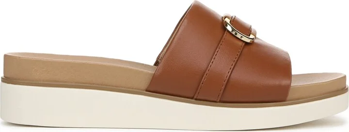 LifeStride Women's Genevieve Square Open Toe Slide Platform Sandals - Image 2