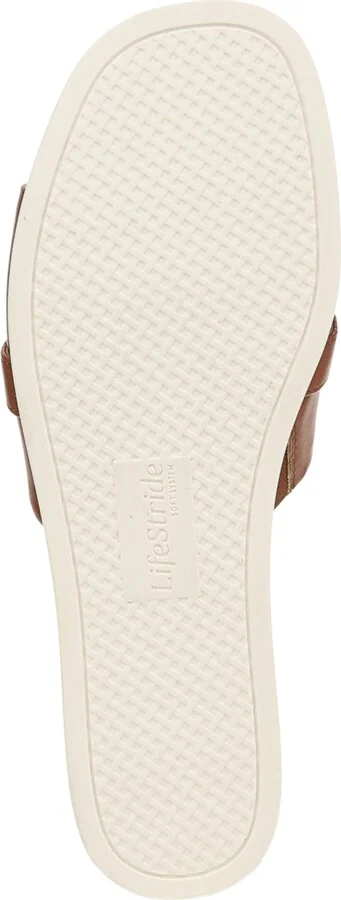 LifeStride Women's Genevieve Square Open Toe Slide Platform Sandals - Image 5