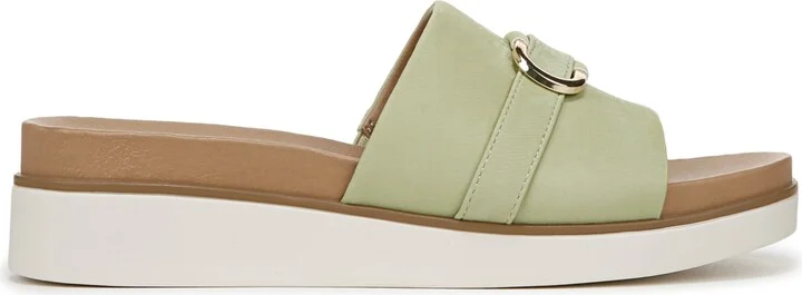 LifeStride Women's Genevieve Square Open Toe Slide Platform Sandals - Image 6