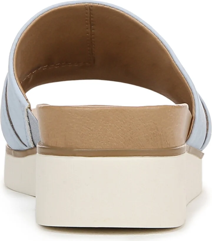 LifeStride Women's Genevieve Square Open Toe Slide Platform Sandals - Image 11