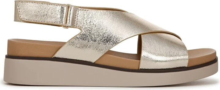 LifeStride Women's Georgina Square Open Toe Slingback Platform Sandals - Image 2