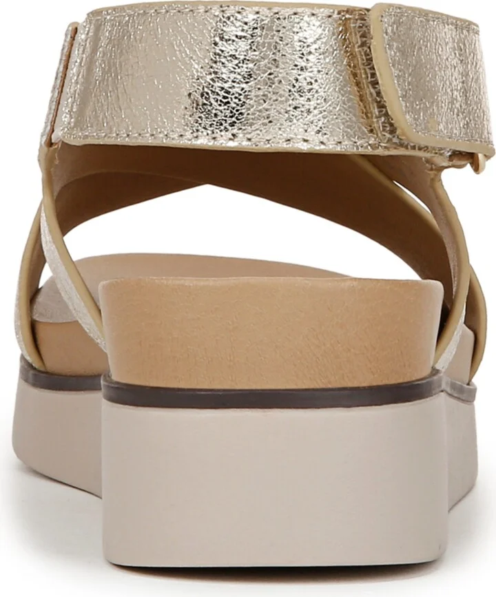 LifeStride Women's Georgina Square Open Toe Slingback Platform Sandals - Image 3