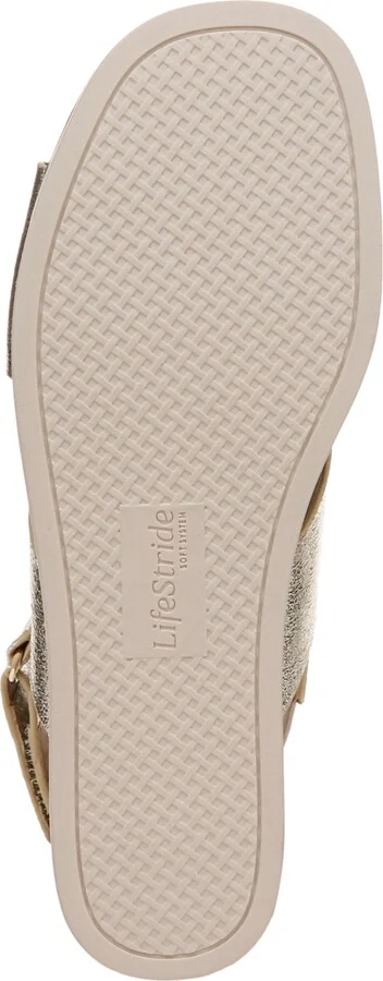 LifeStride Women's Georgina Square Open Toe Slingback Platform Sandals - Image 5