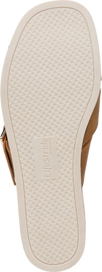 LifeStride Women's Getaway Open Square Toe Platform Slide Sandals - Image 5
