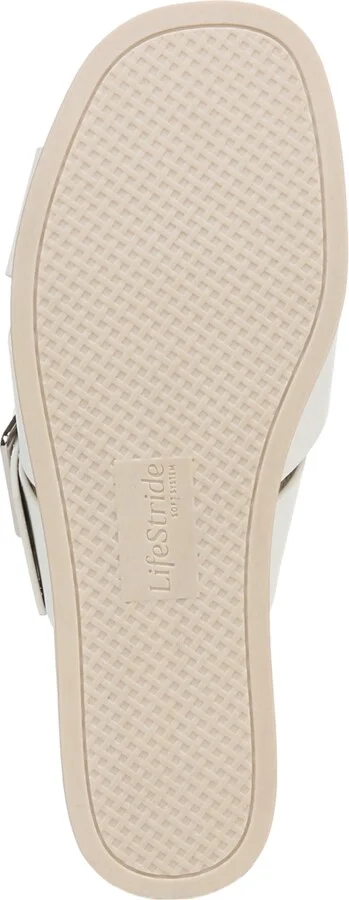 LifeStride Women's Getaway Open Square Toe Platform Slide Sandals - Image 9