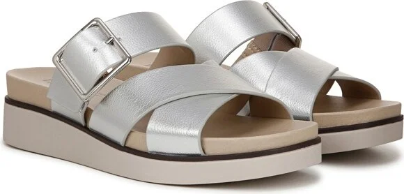 LifeStride Women's Getaway Slide Sandal Bone 8.5 W - Image 6