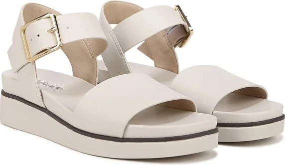 LifeStride Womens Gillian Ankle Strap Sandals Black 8 M - Image 4