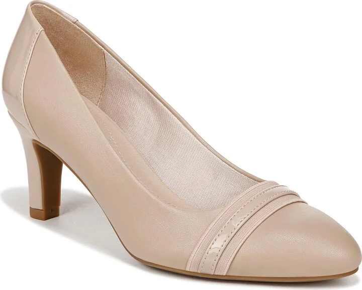 LifeStride Womens Gio Pump Tender Taupe 8.5 W