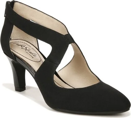 LifeStride Women's Giovanna 2 Pump Black 9.5 W