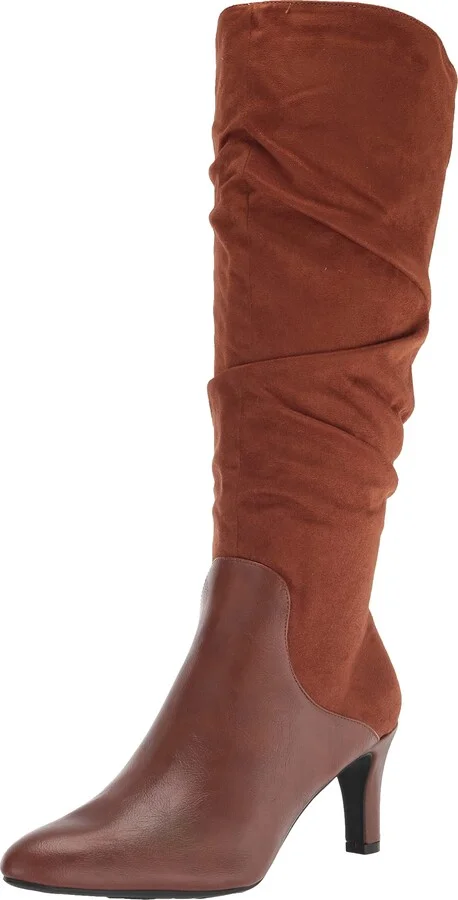 LifeStride Womens Glory Boot Walnut 6 M