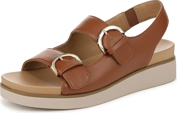 LifeStride Womens Goodie Sandal Tan 9 M