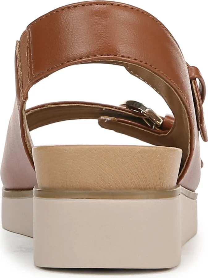 LifeStride Women's Goodie Square Open Toe Slingback Platform Sandals - Image 3