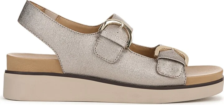 LifeStride Women's Goodie Square Open Toe Slingback Platform Sandals - Image 10