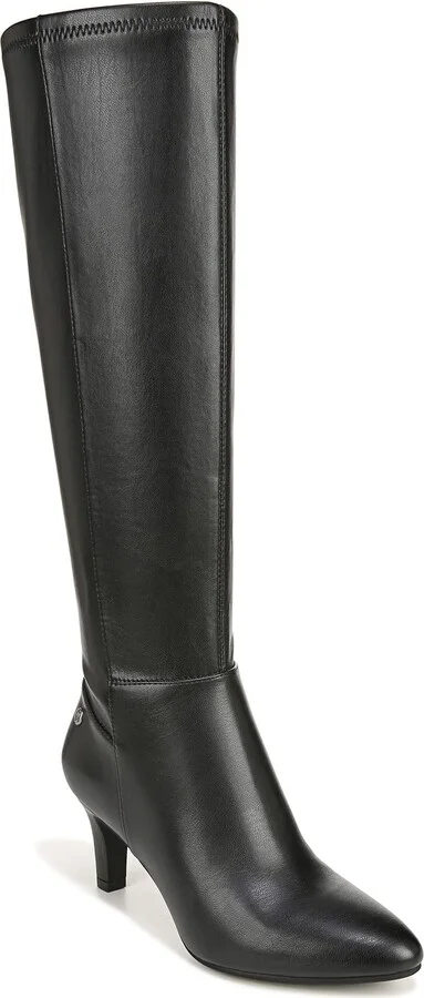 LifeStride Womens Gracie 2 High Heeled Tall Boots Black 9 W