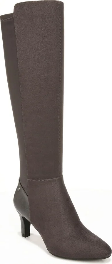 Stone Grey Wide Calf