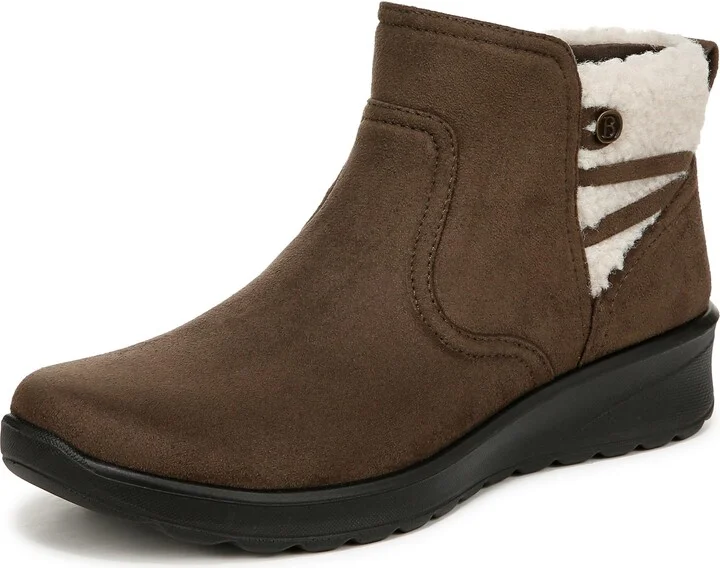 LifeStride Women's Grand Cozy Ankle Boot Ankle Boot Hunter Green 9 M