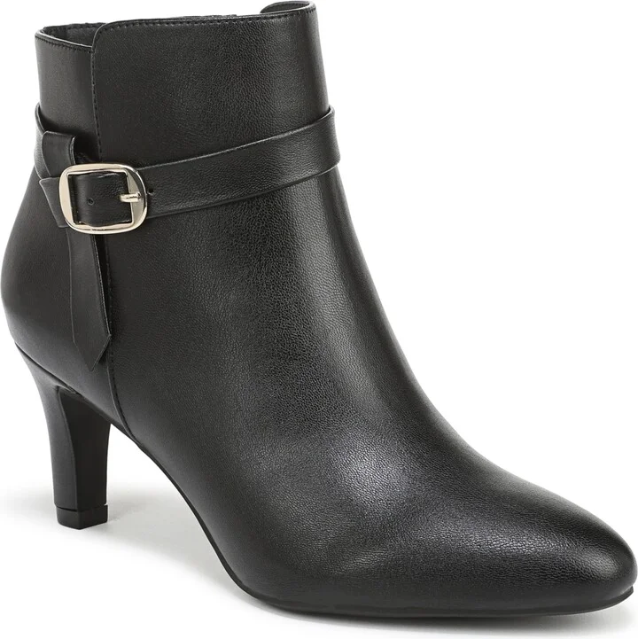 LifeStride Women's Guild 3 Zip Dress Short Boots