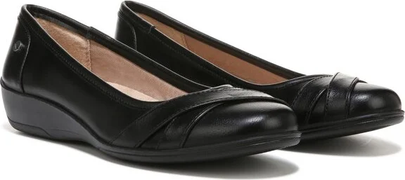 LifeStride Women's I-Loyal Ballet Flat Black 10 W - Image 2