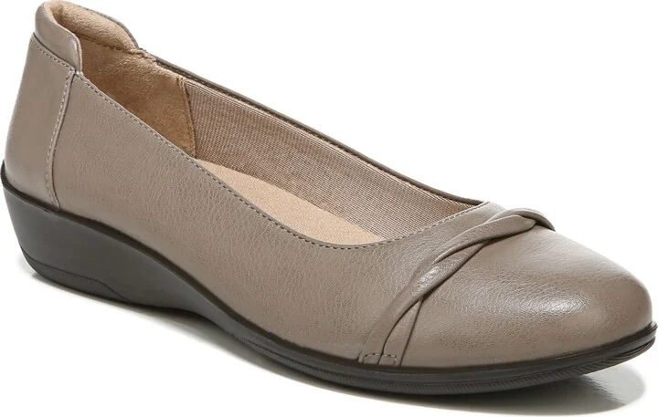 Taupe Faux Leather
