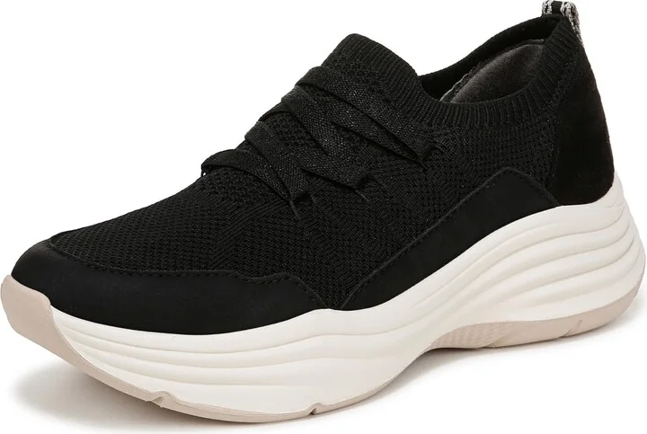 LifeStride Women's Impact Sneaker Black 6.5 W