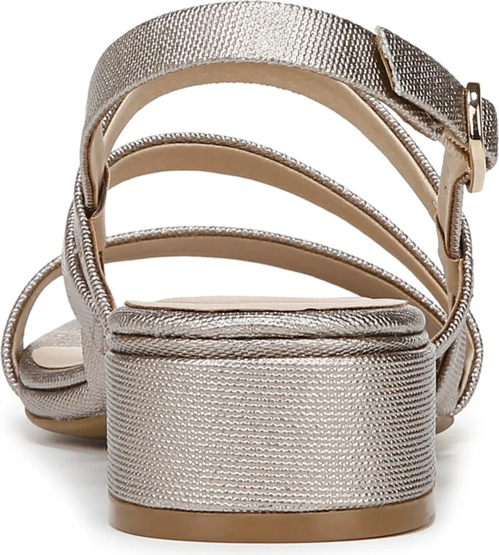 LifeStride Women's Janet Square Open Toe Slingback Dress Sandals - Image 3