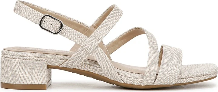 LifeStride Women's Janet Square Open Toe Slingback Dress Sandals - Image 6