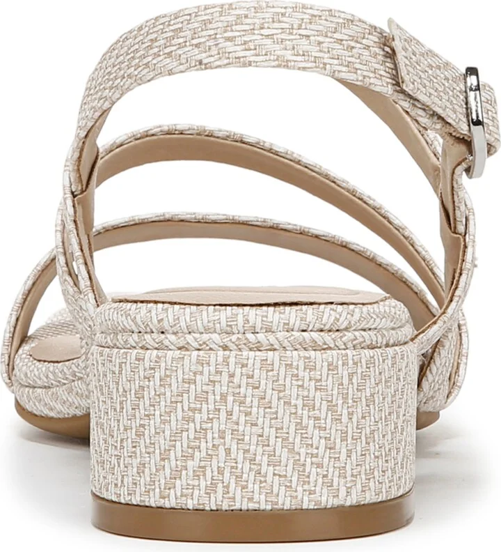 LifeStride Women's Janet Square Open Toe Slingback Dress Sandals - Image 7