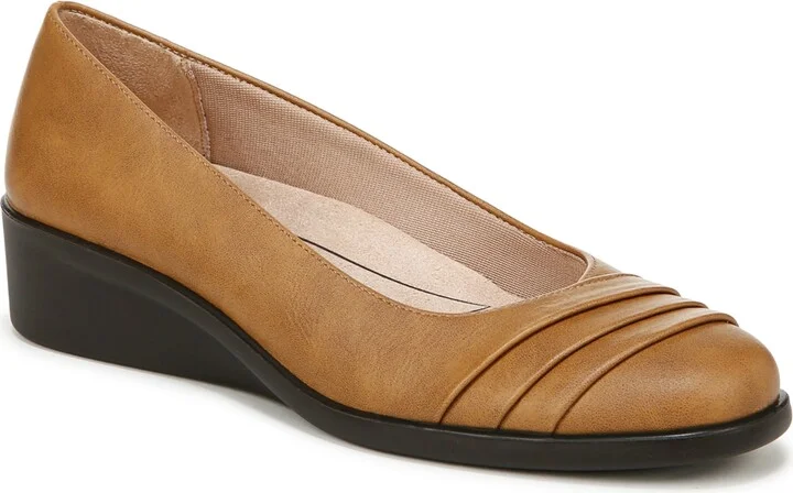 LifeStride Women's Jenna Wedge Slip On Loafers
