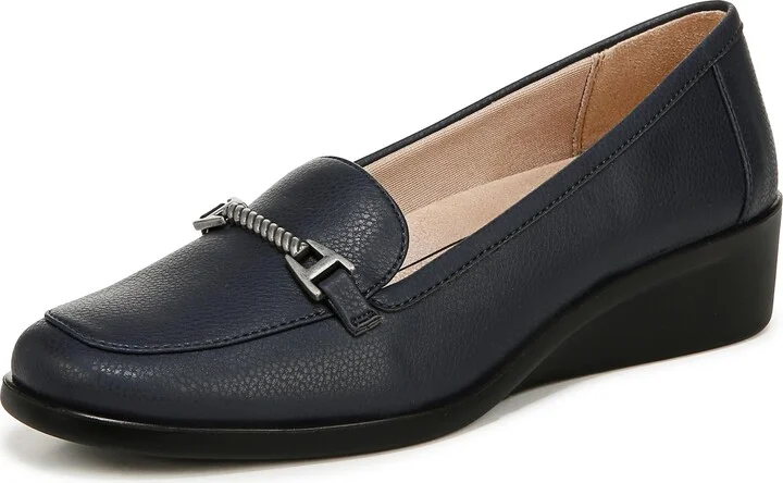 LifeStride Womens Jovial Bit Lux Navy 5 M