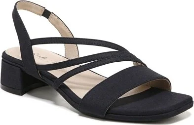LifeStride Women's Joy 2 Sandal Navy Synthetic 10 W