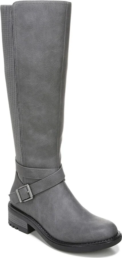 LifeStride Womens Karter Knee High Boot Slate 6 W