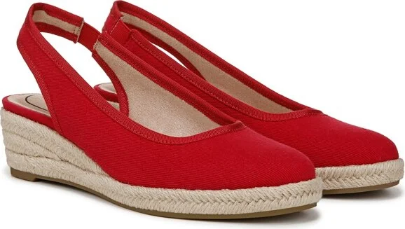 LifeStride Women's Kayden Espadrille Wedge Sandal Blue Denim 11 M - Image 3