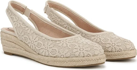 LifeStride Women's Kayden Espadrille Wedge Sandal Blue Denim 11 M - Image 5