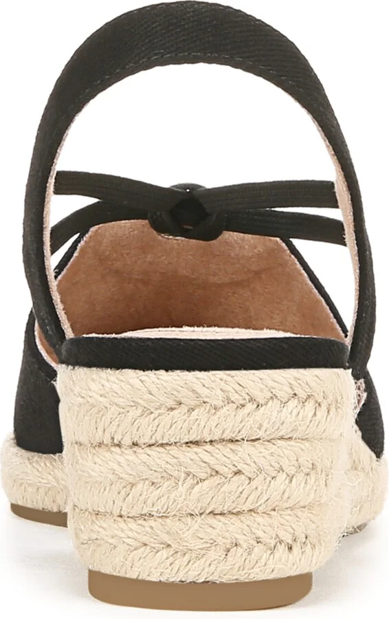 LifeStride Women's Kennedy Closed Almond Toe Wedge Espadrilles - Image 3