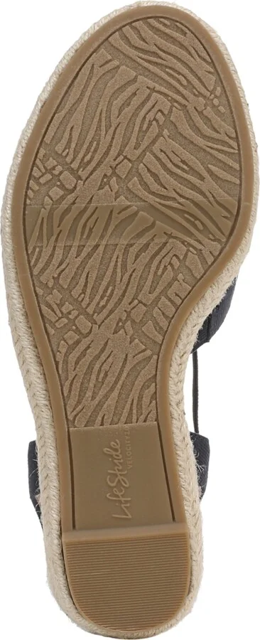 LifeStride Women's Kennedy Closed Almond Toe Wedge Espadrilles - Image 9